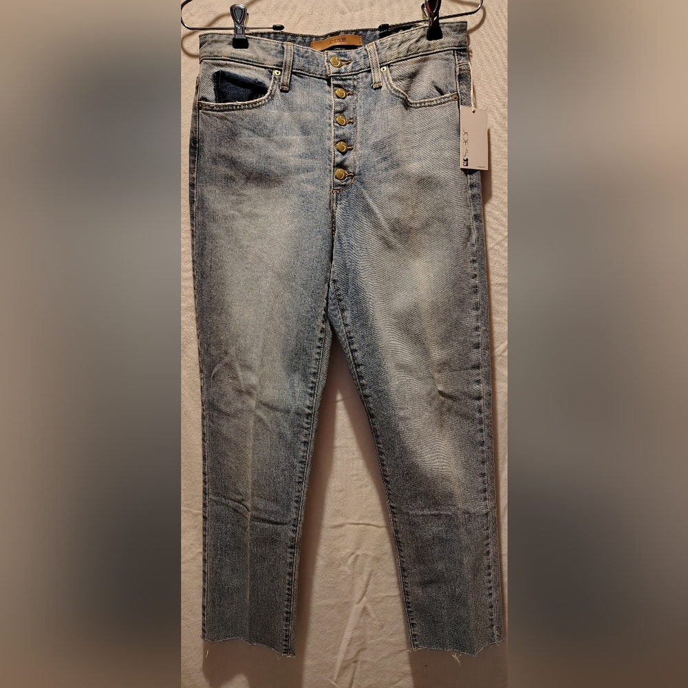 Joe's The Debbie High Rise Straight Crop Kamryn Wash Jeans Size 27 New With Tags